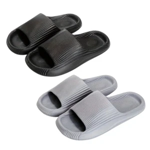 Men/Women Shower Bath Sandals Clogs Non-Slip Ultra Soft Slippers Home Shoes UK - Picture 1 of 21
