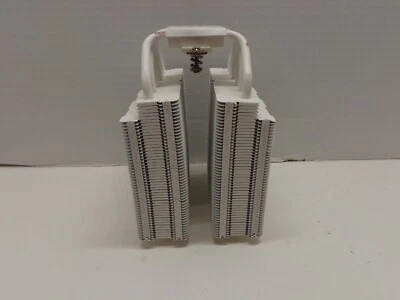 52x42mm Dual Tower CPU Heatsink, 10 Heat pipes, 2 Pin, no fan, New Without Box - Image 1 of 4