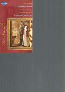 HARLEQUIN N°325 - LE CONFIDENT DU ROI - G. MALLIN/ LA FIANCEE IMPREVUE E. ROLLS - Imagen 1 de 2