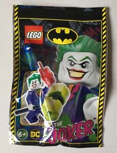 LEGO Super Heroes The Joker Minifigure Foil Pack Set 211905 New Sealed Freepost