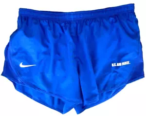 NEW US Air Force Falcons USAF Nike Tempo Dri-Fit Running Shorts Blue Women's M - Picture 1 of 8