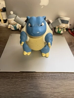 Figura de vinilo suave de colección 1998 Tomy Pokemon Blastoise 5 pulgadas de Tomy. Con etiquetas originales Foto 1 de 4