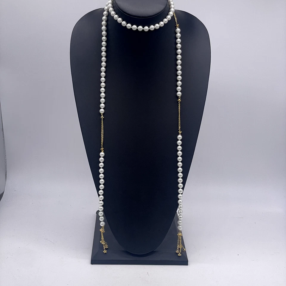 Lucky Star Jewels ' Ceremony ' Wrap Necklace,  Leather. beaded - Image 1 of 4