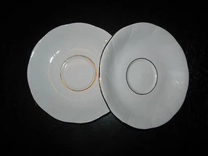   2er Set Vintage DC Jamestown Allegro Untertassen ~ 5,75 Zoll - Bild 1 von 6