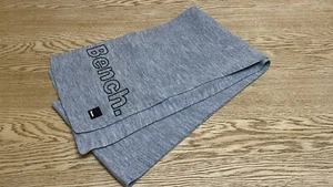 Bufanda tejida gris Bench para hombre nueva sin etiquetas - Imagen 1 de 6