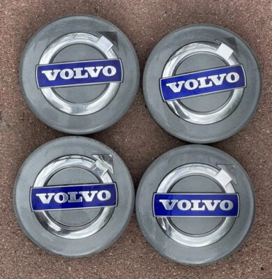 VOLVO Wheel Center Caps V50 V60 V70 XC60 XC70 XC90 p/n 30748052 30666913 Set o'4 - Image 1 of 4
