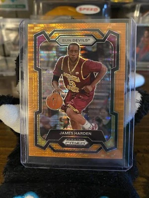 James Harden Prizm Draft Picks Orange Pulsar /49 🔥 2024 Harden /49 Foto 1 de 2