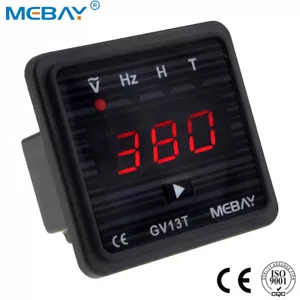 BC-GV13T AC110V/220V/380V Generatore diesel Voltmetro digitale Misuratore di frequenza - Foto 1 di 14