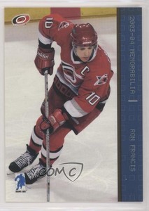 2003-04 ITG Be A Player Memorabilia Sapphire /100 Ron Francis #78 HOF