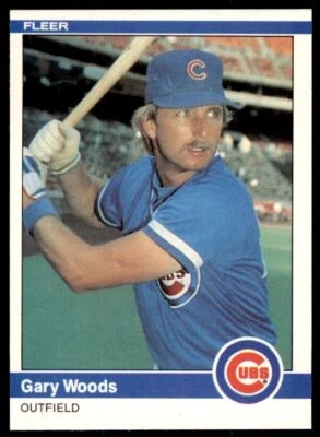 1984 FLEER GARY WOODS . CHICAGO CUBS #507 - Image 1 of 2
