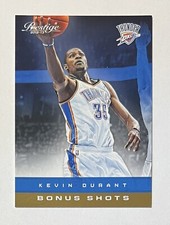 Kevin Durant 2012-12 Panini Prestige BONUS POINTS GOLD Card #41 - 195/249