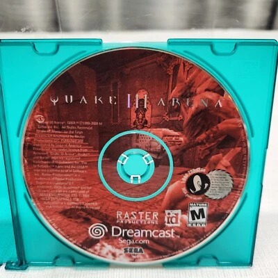 Quake III Arena (Sega Dreamcast, 2000) DISC ONLY - Image 1 of 3