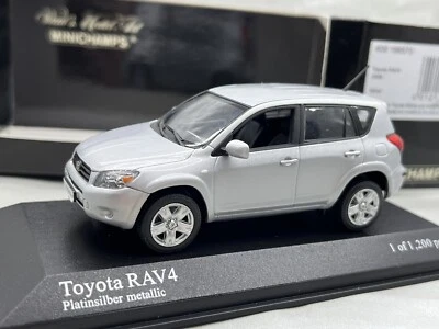 🇺🇦 1:43 Toyota RAV4 Minichamps Third 3 Generation XA30 2005 Silver 1/43 RAV 4 - Image 1 of 4