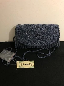 Schmidty Damen Perlen Handtasche Abendtasche - Bild 1 von 9