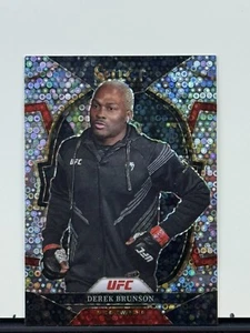 2023 Panini Select UFC #62 Derek Brunson Base Disco Prizm - Picture 1 of 2
