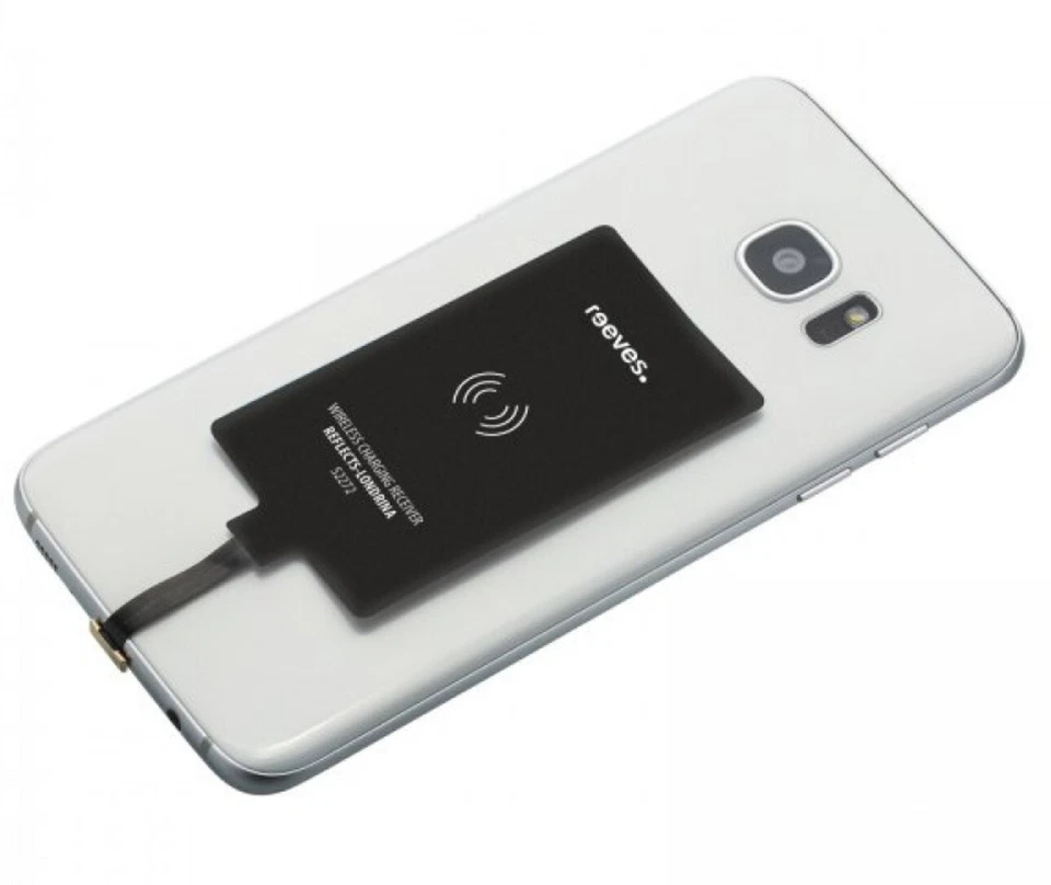 ADATTATORE CARICABATTERIE WIRELESS PER SMARTPHONE  micro USB ricarica batteria - Bild 1 von 1