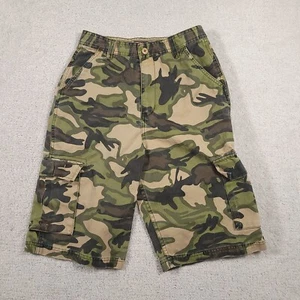 Bugle Boy Camo Cargo Shorts Youth Boys Size 18 Hunting Outdoors - Picture 1 of 11