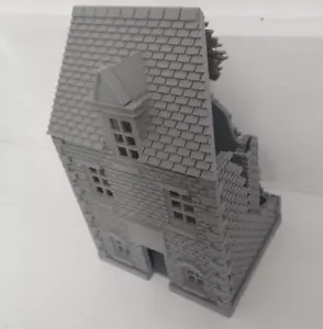 Kleine Ruine Stadthaus Tabletop Gelände Wargaming Gebäude 28 mm - Bild 1 von 7