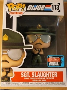 GI JOE - SGT. SLAUGHTER -FUNKO POP RETRO TOYS - Picture 1 of 5