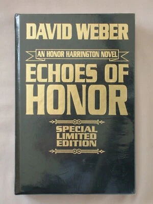 Signed Limited ECHOES OF HONOR David Weber HARRINGTON LEATHERBOUND HARDCOVER - Image 1 of 3