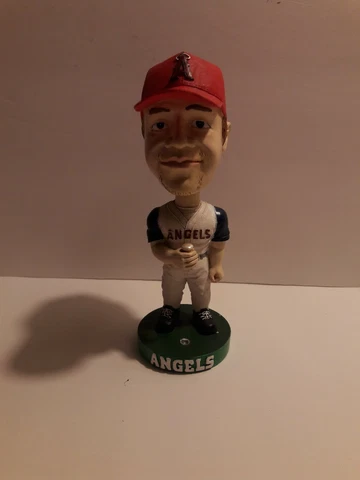2002 Mascot Player California Angels PROMO Bobblehead SGA No bat Cover