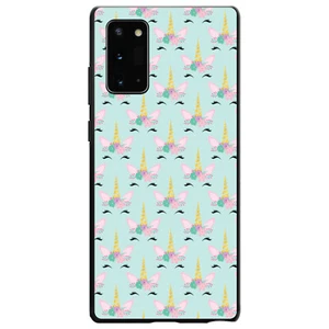 Funda rígida para Samsung Galaxy Note patrón unicornio - rosa azulado púrpura - Imagen 1 de 7