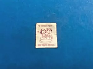VINTAGE BARBIE SKIPPER HAPPY BIRTHDAY INVITATION #1919 (1969) - Bild 1 von 1