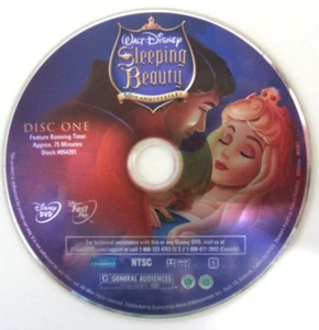 SLEEPING BEAUTY (DVD, Disney) NO CASE, Read Description Section - Imagen 1 de 1