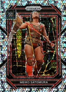 Panini Prizm WWE 2023 - Disco debajo de la tarjeta paralelo #124 Meiko Satomura - Imagen 1 de 2