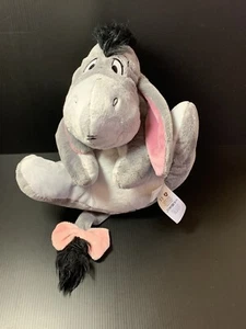 Disney Store Eeyore Plush 15“ Detachable Tail Soft Gray Winnie the Pooh - Picture 1 of 7