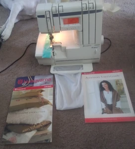 Husqvarna Viking Huskylock 936 Serger Machine No Pedal Works READ DESCRIPTION - Picture 1 of 24