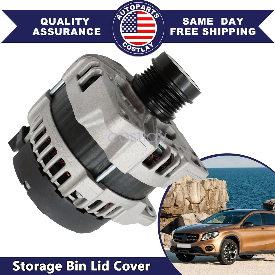Alternator For Mercedes-Benz CLA250 2014-19 GLA250 2015-20 2.0L 0009060022 - Image 1 of 4