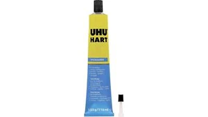 UHU Hart 125g Tube Holz Metall Kunststoff - Picture 1 of 1