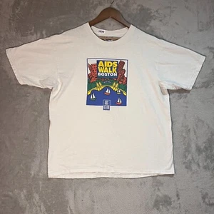 Vintage Aids Walk Boston 1997 Pop Art T-Shirt Herren Größe XL - Bild 1 von 18