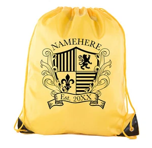 Bolsas de favor de fiesta de reunión familiar Crest nombre y fecha personalizados - - Imagen 1 de 16