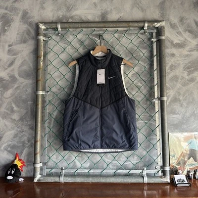 Nike Therma Fit Vest Mens Medium Blue Repel Running NWT Puffer Puff DD5647-475 - Image 1 of 4