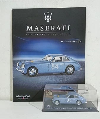 I115989 MASERATI 1/43 Centauria n. 54 - A6 1500 Pininfarina Rally Cinema 1957 - Immagine 1 di 3