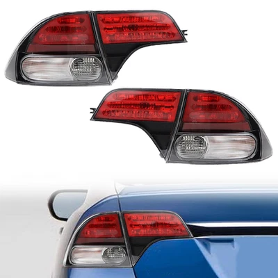 Luces traseras LED izquierda+derecha para Honda Civic Sedán 2006-2011 luz de freno trasera giro Foto 1 de 4
