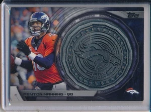 Peyton Manning 2014 Topps NFL Kickoff Coin Card #NFLKC-PM - Picture 1 of 1