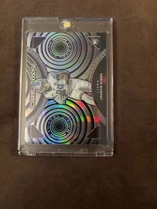 Panini Obsidian - Tunnel Vision Jahmyr Gibbs #7 Electric Etch Purple /75 (RC) - Picture 1 of 3
