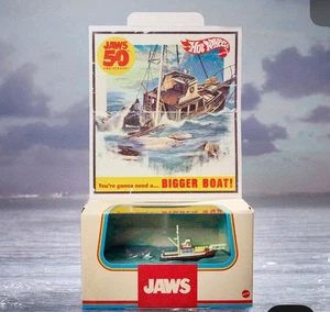 New Hot Wheels Collectors 50th Anniversary Jaws Set SDCC Comic Con 2025 Mattel - Picture 1 of 6