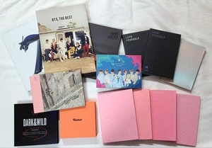 BTS Album Set 14 CDs Bulk Sale Used Minor Scratches Fading K-POP Photobook - Picture 1 of 4