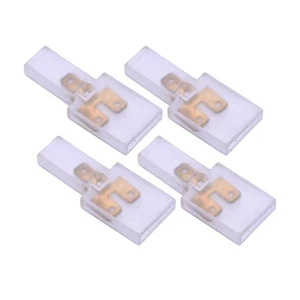 4x 6.3mm Kabelschuhe Flachstecker Y Verteiler Isoliert Gehäuse De - Picture 1 of 3