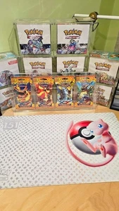 4x Pokemon XY FLASHFIRE SLEEVED PACKS - COMPLETE ART SET - FACTORY SEALED & MINT - Picture 1 of 6