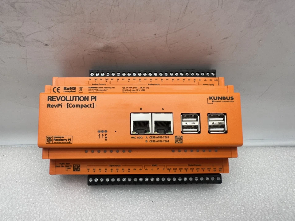RevPi Compact | Industrial Raspberry Pi - Bild 1 von 4