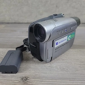 Sony Handycam DCR-HC28 Camcorder MiniDV 80x Zoom Video Camera Untested - Picture 1 of 12