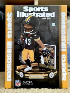 Troy Polamalu Pittsburgh Steelers Sports Illustrated Cover Bobblehead FOCO NEW - Picture 1 of 7