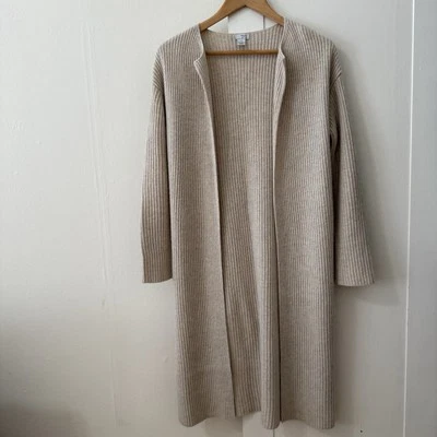 Halogen Women's Open Front 100% Cashmere Long Cardigan Sweater SZ XS - Image 1 of 4