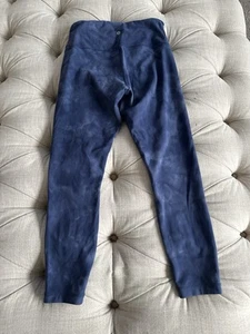 Lululemon Blue High-Waisted Leggings - Picture 1 of 5