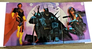ABSOLUTE BATMAN SUPERMAN WONDER WOMAN #1 MARK SPEARS FOIL CONNECTING SET NM - Picture 1 of 8